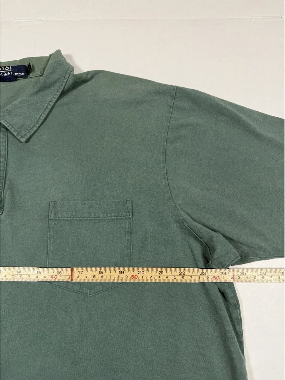 Polo Ralph Lauren Men's Green Short Sleeve Pocket Cotton Polo Shirt Size XXL
